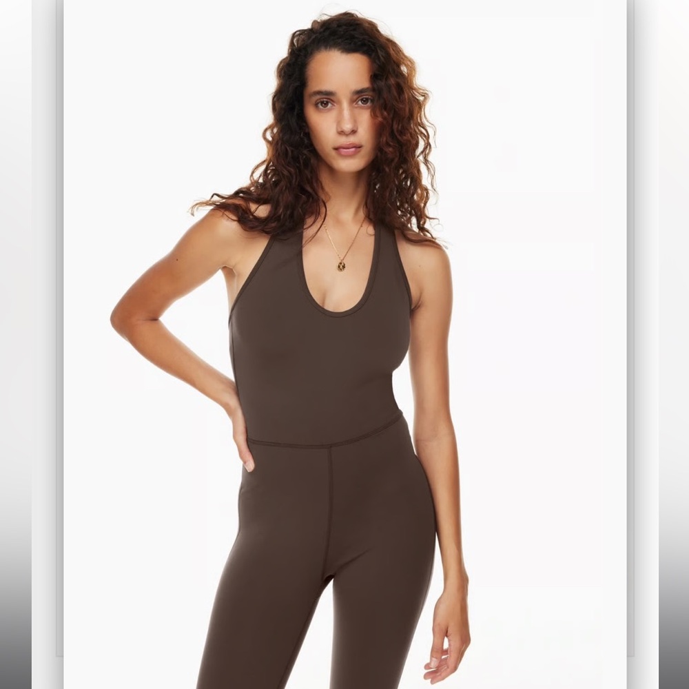 WILFRED FREE Tan Look Jumpsuit